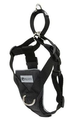 RC PETS - Black Tempo No Pull Dog Harness