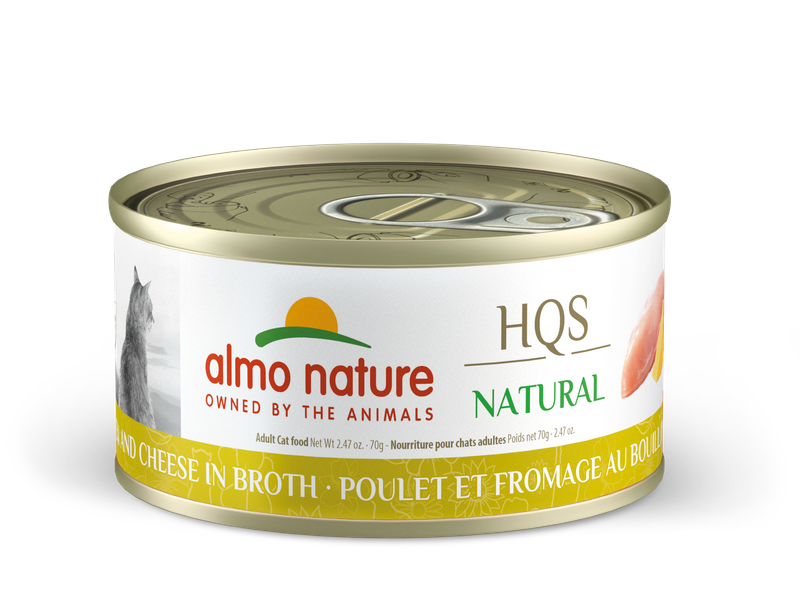 ALMO NATURE - HQS Natural - Chicken &amp; Cheese in Broth