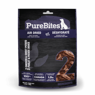 PUREBITES - Dehydrated Chicken &amp; Sweet Potato Jerky