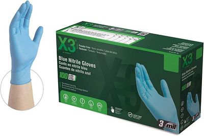 AMMEX - Nitrile X3 Standard gloves (100x pack)