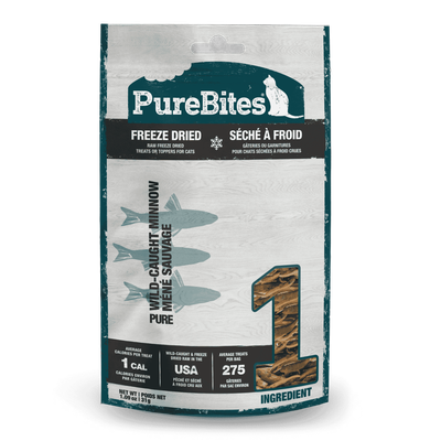 PUREBITES - Freeze Dried Minnow for Cats
