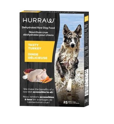 HURRAW- Tasty Turkey Dehydrated Raw Dog Food
