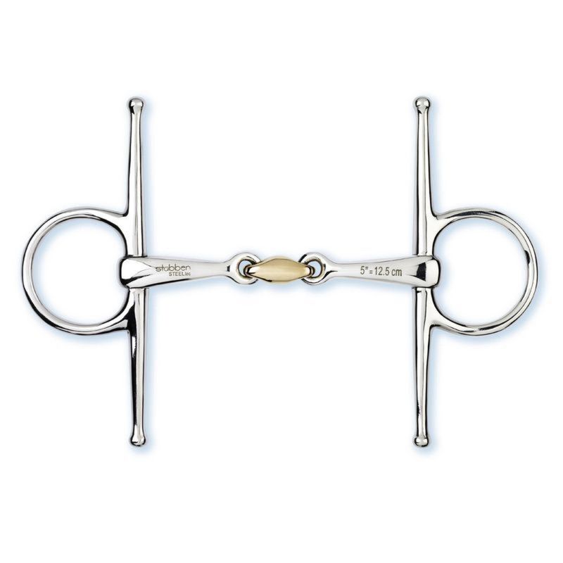 STUBBEN - Mors  Full cheek  snaffle Sweet Copper Link