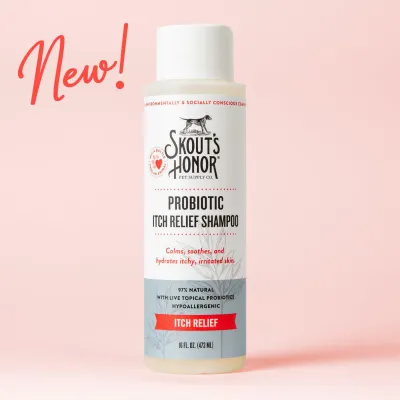 SKOUT&#39;S HONOR - Probiotic Itch Relief Shampoo