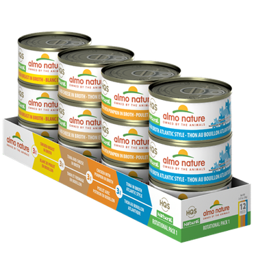 ALMO NATURE - HQS Natural Pack - Rotation Pack (4 flavors)