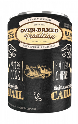 OVEN-BAKED TRADITION - Grain-Free Quail Pâté for Dogs