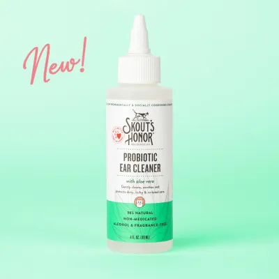 SKOUT&#39;S HONOR - Probiotic Cat Ear Cleaner