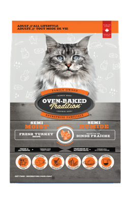 OVEN-BAKED TRADITION - Turkey Semi-Moist Food for Adults Cats