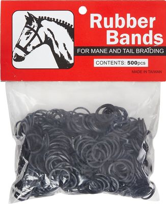 RUBBER BANDS - Rubber Elastics for Mane &amp; Tail Braiding