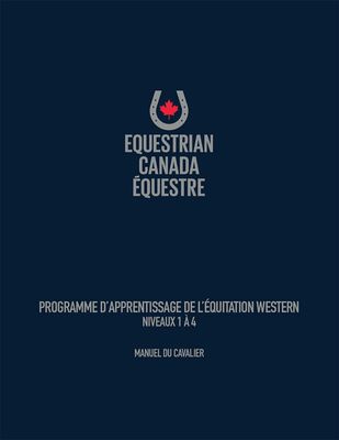 CHEVAL QUÉBEC - Manuel d&#39;Équitation Western