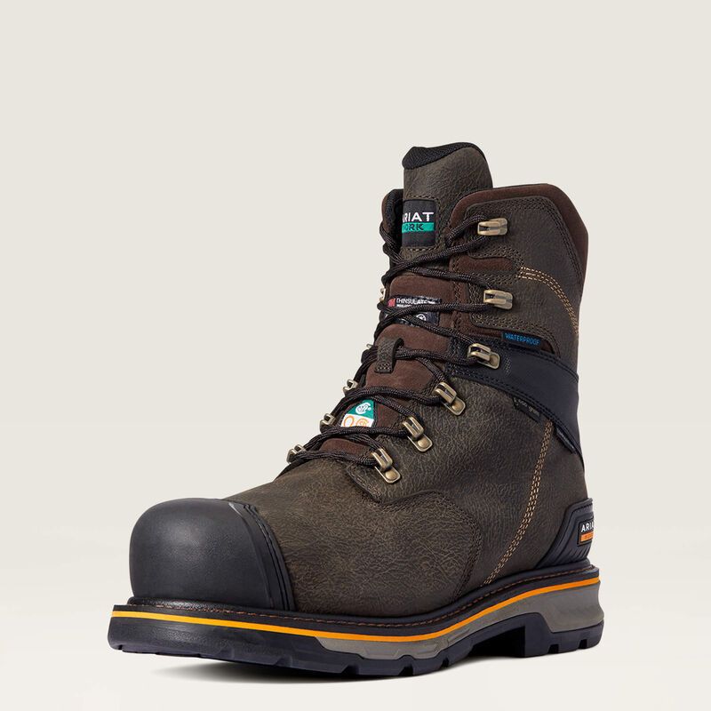 ARIAT - Stump Jumper 8&#39;&#39; CSA Glacier Grip Waterproof Work Boot