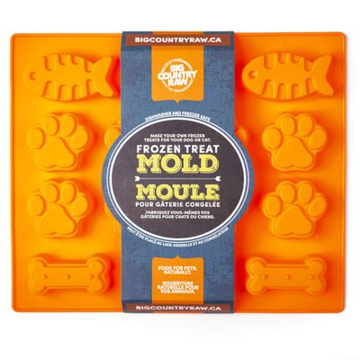 BIG COUNTRY RAW - Fish, Paw &amp; Bone Silicone Mold for Frozen Treats