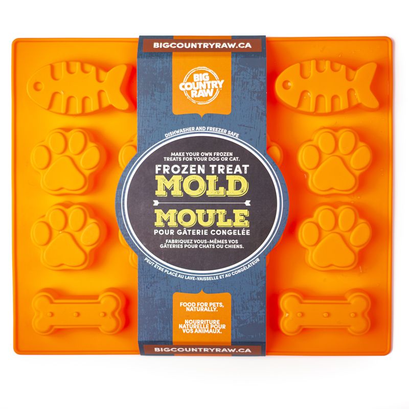 BIG COUNTRY RAW - Fish, Paw &amp; Bone Silicone Mold for Frozen Treats