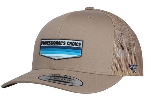 PROFESSIONNAL&#39;S CHOICE - Precurve Trucker Rubber Patch Hats