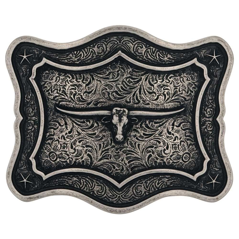 MONTANA SILVERSMITHS - Get the Horns Attitude Buckle