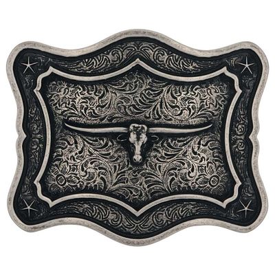 MONTANA SILVERSMITHS - Get the Horns Attitude Buckle
