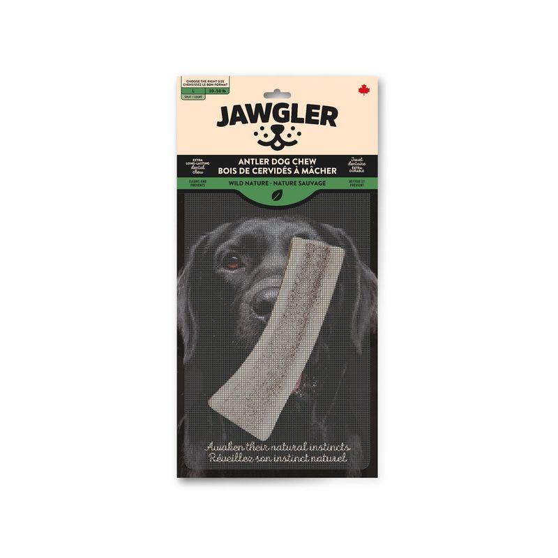 JAWGLER - Wild Nature Split Antler Dog Chew