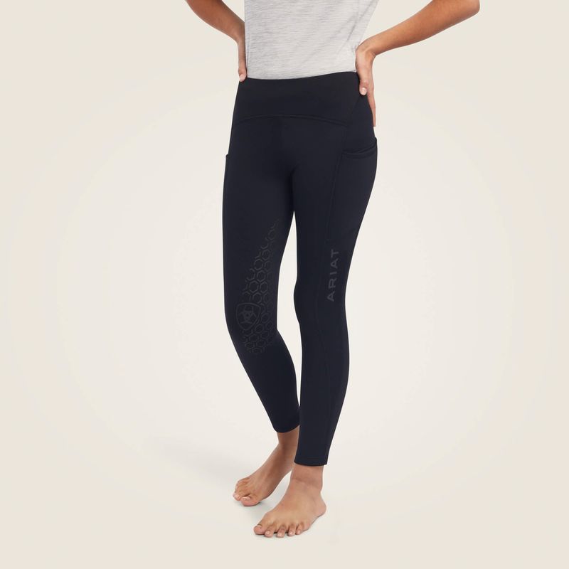 ARIAT - Venture Thermal HalfGrip Black Tight