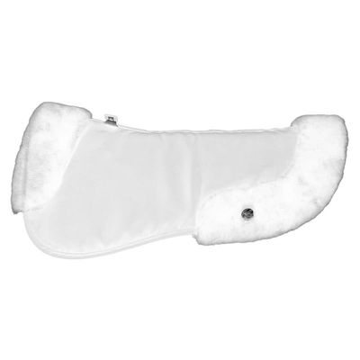 OGILVY EQUESTRIAN - White Liberty Jumper Memory Foam Sheepskin Half Pa