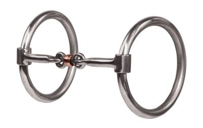 PROFESSIONAL&#39;S CHOICE - Loose Ring Smooth Dogbone Western Bit