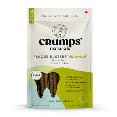 CRUMPS - Plaque Busters Advanced Double Fresh Dental Sticks
