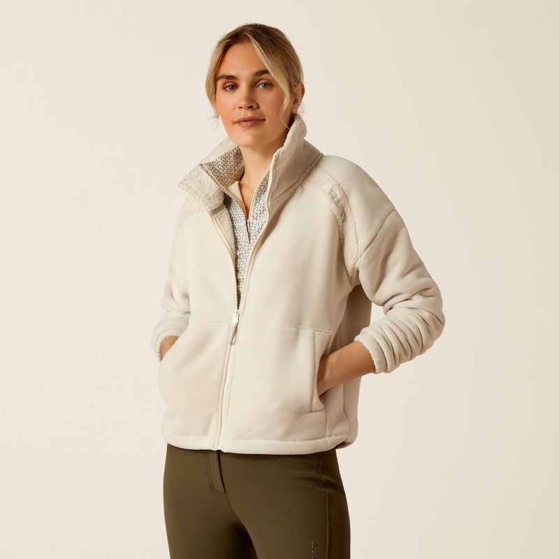 ARIAT - Lafayette Full Zip Sweatshirt Summer Sand