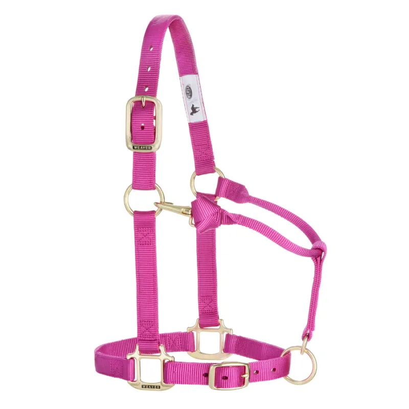 WEAVER - Original Adjustable Raspberry Chin &amp; Throat Snap 1&#39;&#39; Halter