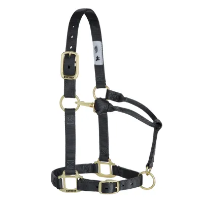 WEAVER - Original Adjustable Graphite Chin &amp; Throat Snap 1&#39;&#39; Halter