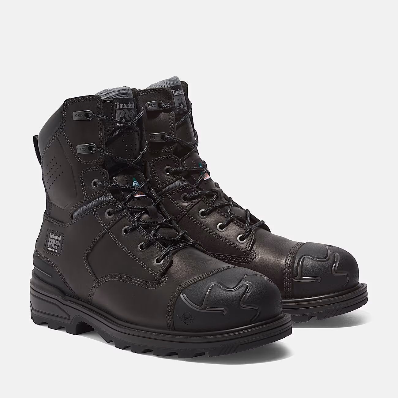 TIMBERLAND - Magnitude 8&#39;&#39; Comp-Toe Work Boot
