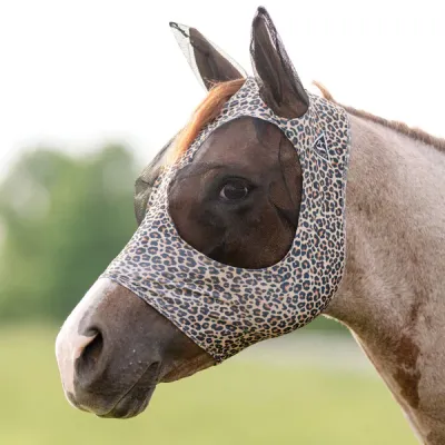 PROFESSIONAL&#39;S CHOICE - Fly Mask Collection Cheetah en Lycra