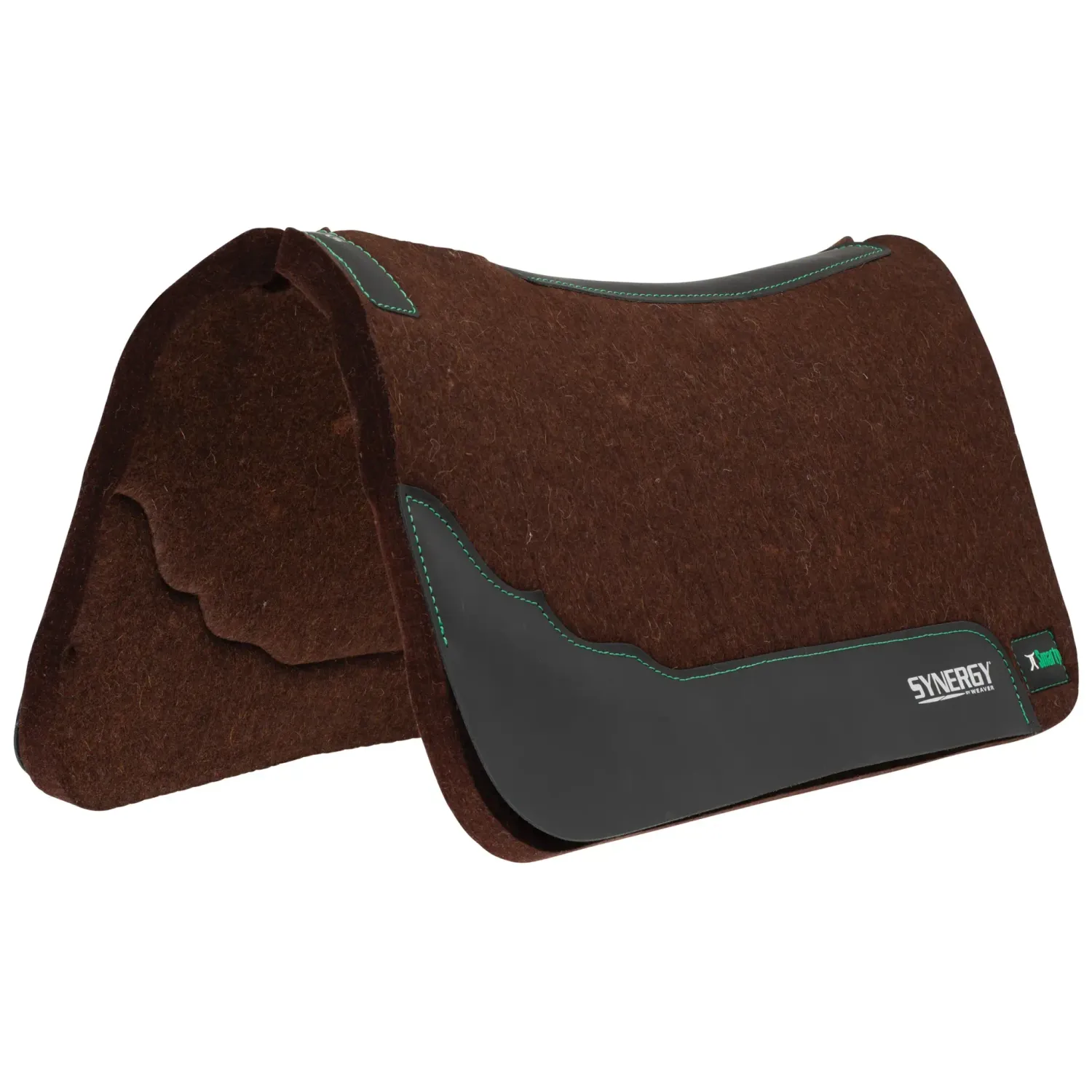 WEAVER - Synergy Contoured Steam Pressed Merino Wool Smarty Saddle Pad
