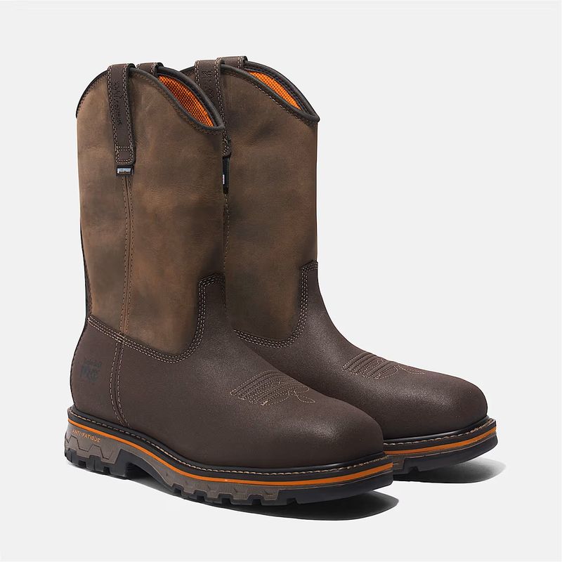 TIMBERLAND - True Grit Waterproof Comp-Toe Pull-On Boot