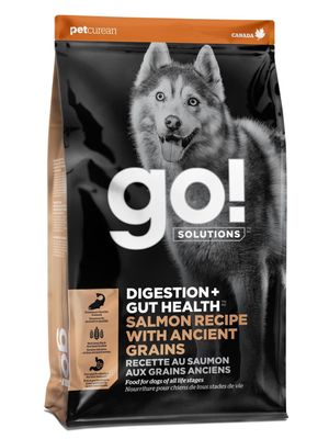 PETCUREAN - GO! Digestion + Gut Health Salmon Recipe with Ancient Grai