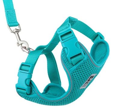 RC PETS - Teal Adventure Kitty Harness