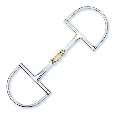 STUBBEN - Mors large D-ring Stainless Steel