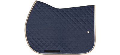 OGILVY EQUESTRIAN - Navy - White - Tan Jumper Profile Pad