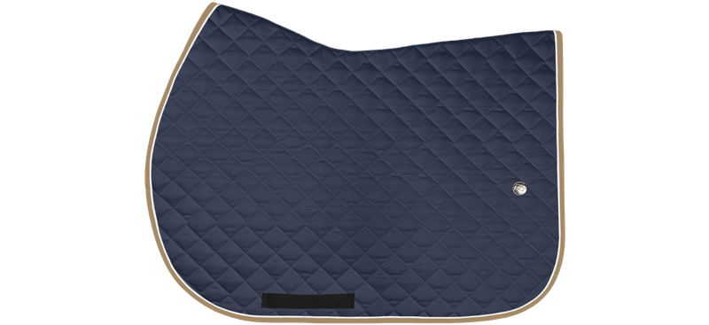 OGILVY EQUESTRIAN - Navy - White - Tan Jumper Profile Pad