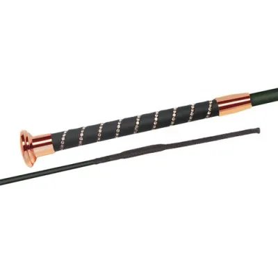 FLECK - Silk Touch Crystal Dressage Whip