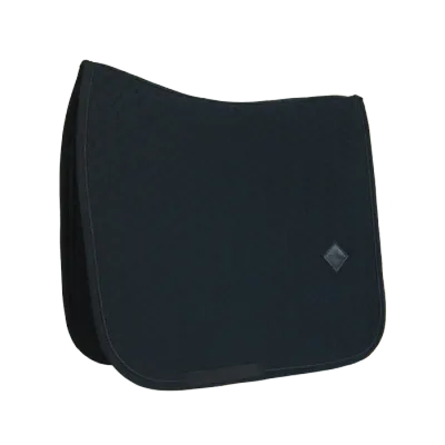 KENTUCKY HORSEWEAR - Black Saddle Pad Fishbone Dressage
