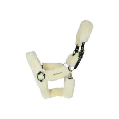 KENTUCKY HORSEWEAR - Sheepskin Shipping Natural Halter
