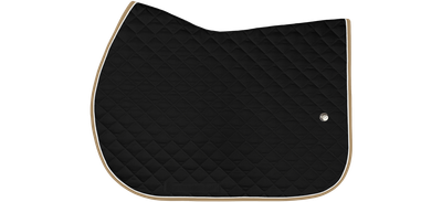 OGILVY EQUESTRIAN - Black - White - Tan Jumper Profile Pad