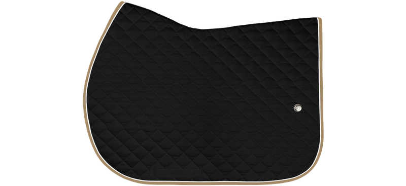 OGILVY EQUESTRIAN - Black - White - Tan Jumper Profile Pad
