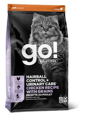 PETCUREAN - GO! Solutions Hairball Control + Urinary Care