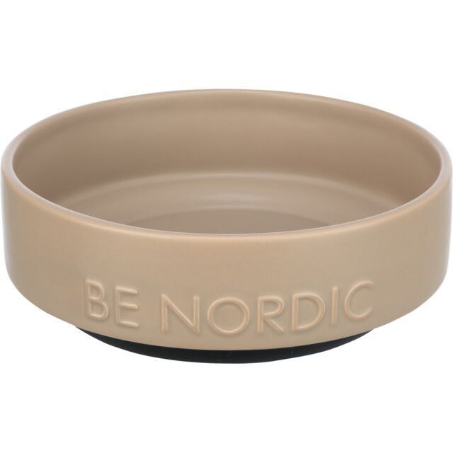 TRIXIE - Be Nordic Taupe Ceramic Bowl