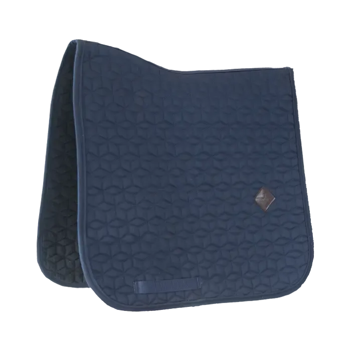 KENTUCKY HORSEWEAR - Navy Saddle Pad Classic Dressage