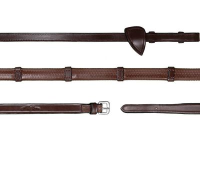 DY&#39;ON - 1/2 Rubber Reins with 7 Leather Loops