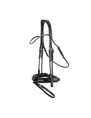 BR EQUESTRIAN - Dressage Leather Bridle Andover