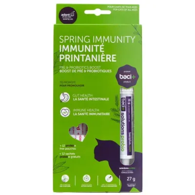 BACI+ - Boost Pre &amp; Probiotic Spring Immunity Kit for Cats