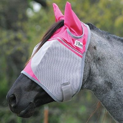 CASHEL - Pink Crusader Fly Mask w/Ears