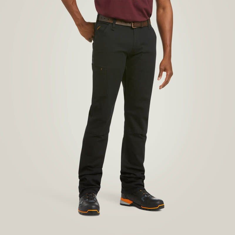 ARIAT - Rebar M4 Low Rise Durastretch Made Tough Black Pants